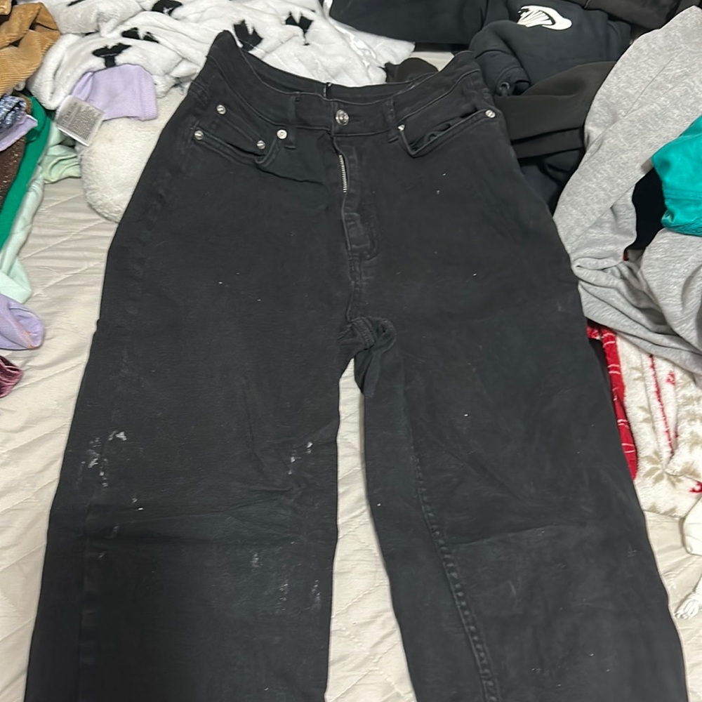 black jeans